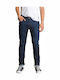 Herren Jeanshose Elastisch Blau