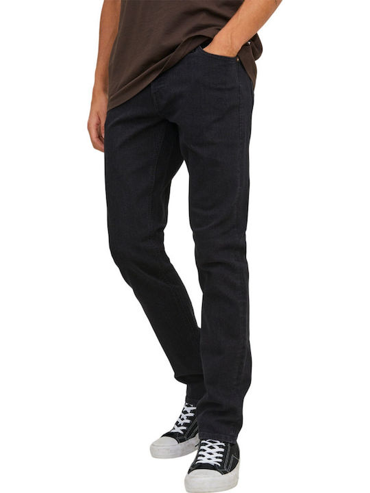 Jack & Jones Glenn Ανδρικό Παντελόνι Τζιν Ελαστικό Black