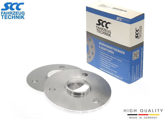SCC Car Wheel Adapters 10mm (3x112) for Mazda 2 2pcs