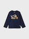 Mayoral Kids Blouse Long Sleeve Blue