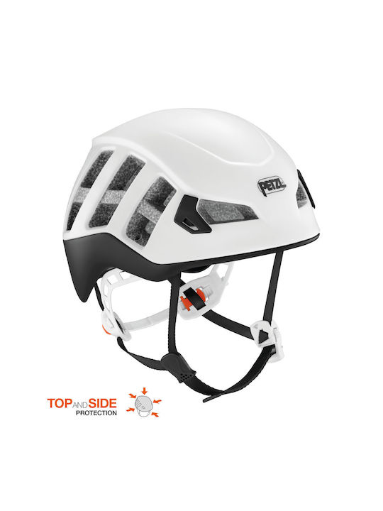 Petzl Meteor Unisex Climbing Helmet White