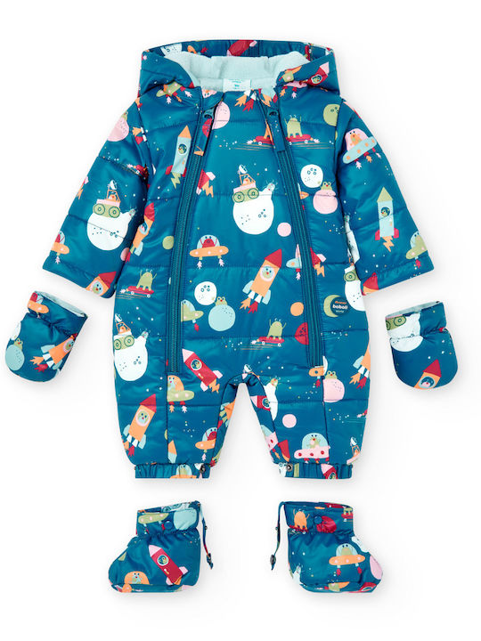 Boboli Baby Bodysuit Set Blue