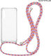 Sonique Rainbow Back Cover Silicone with Strap ...