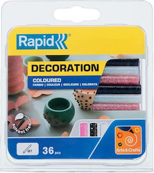Rapid Glitter Kleber Weiß 36 Stück
