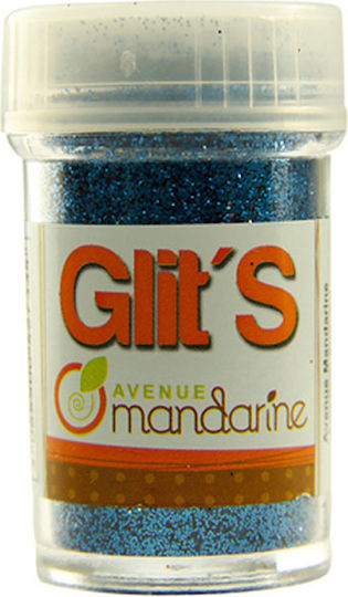 Avenue Mandarine Χρυσόσκονη Glitter Μπλε σε Αλατιέρα 14gr