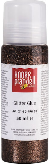 Knorr Prandell Κόλλα Glitter Μωβ 50ml