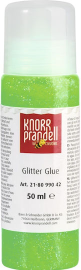 Knorr Prandell Κόλλα Glitter Πράσινη 50ml