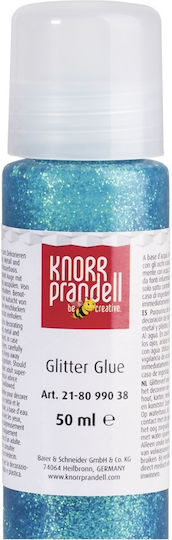 Knorr Prandell Kleber Glitter Blau 50ml