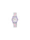 Q&Q Kids Analog Watch with Rubber/Plastic Strap Lilac