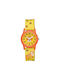 Q&Q Kids Analog Watch with Rubber/Plastic Strap Yellow