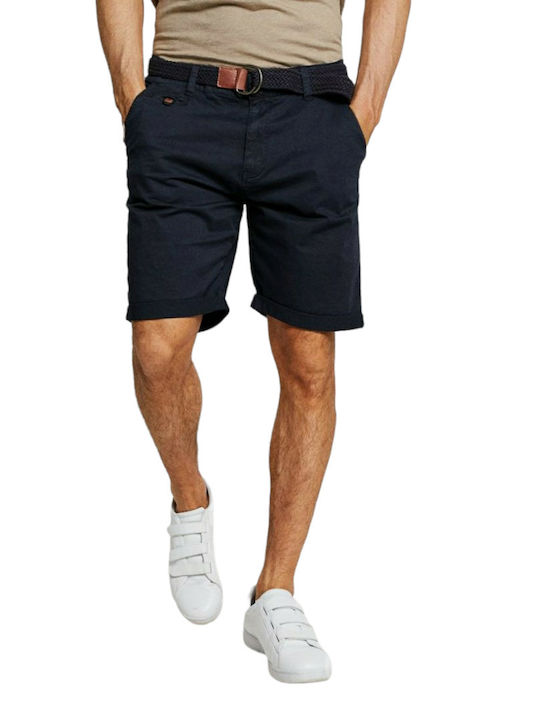 Indicode Men's Shorts Chino Navy Blue Indicode Men's Shorts Chino Navy Blue