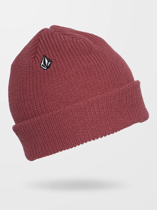 Volcom Beanie Unisex Σκούφος Πλεκτός σε Γκρι χρώμα