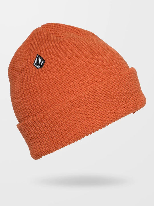 Volcom Beanie Unisex Σκούφος Πλεκτός σε Γκρι χρώμα