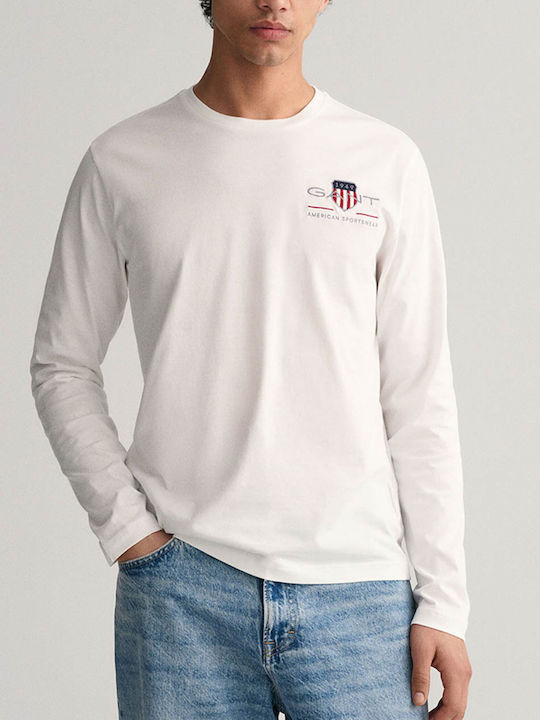 Gant Archive Shield Tricou Alb