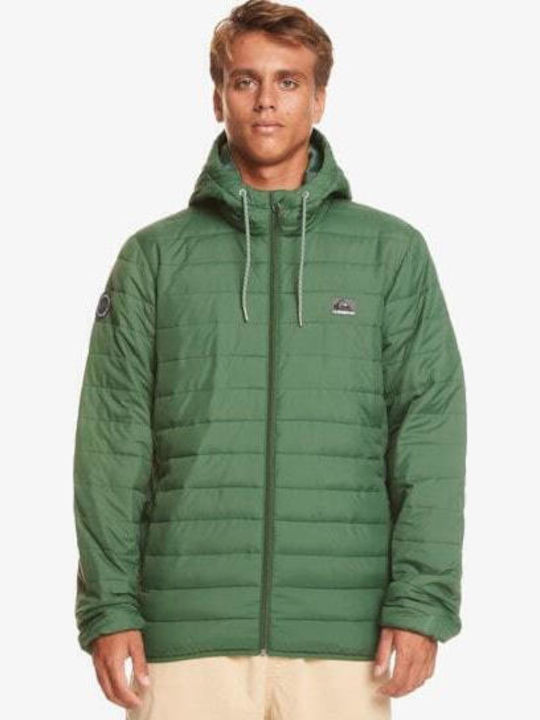 Scaly Winter Jacket Puffer Green