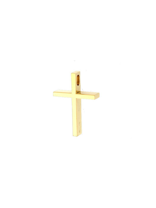 Dimiourgiko Vildiridis Men's Gold Cross 18K with Chain