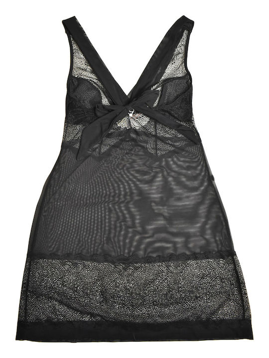 Luna Summer Women's Nightdress Black