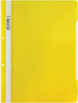 Uni Pap Clipboard with Spring for Paper A4 Yellow 1pcs