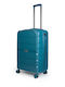 Cardinal Elusive Medium Hard Petrol Suitcase With 4 Wheels Height 58cm