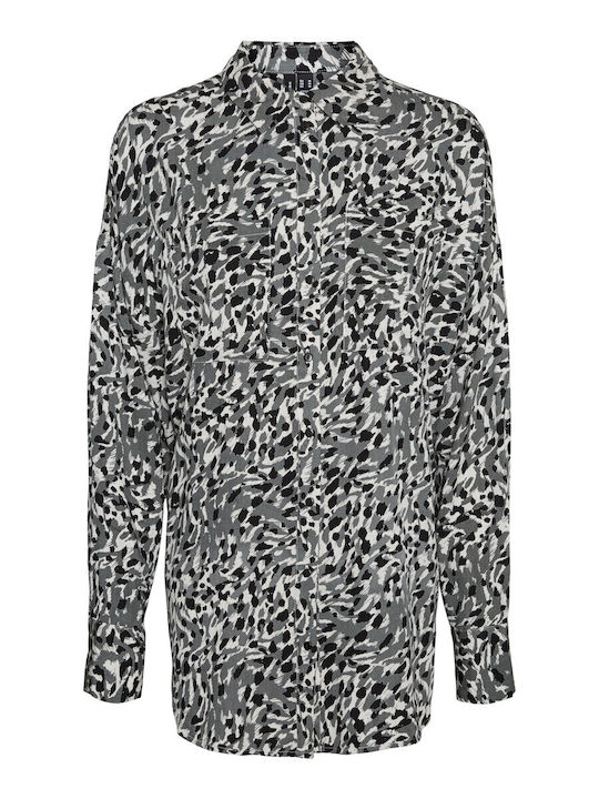 Vero Moda Merle Μακρυμάνικο Γυναικείο Πουκάμισο...