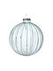 Hängendes Kugel Ornament Ornament Glas Türkis 10cm Set 4Stück