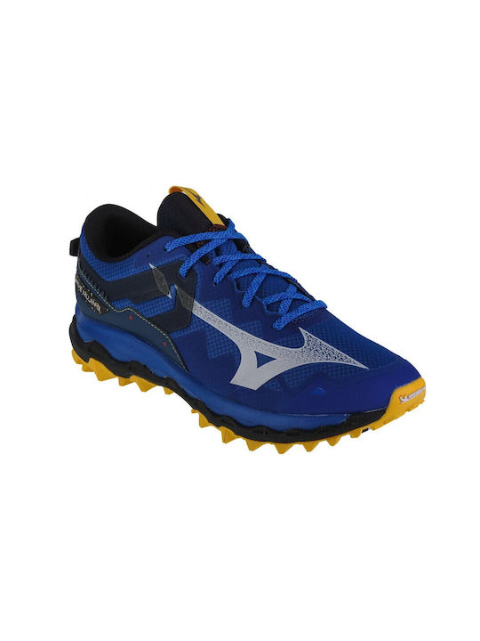Wave Mujin 9 Sport Shoes Running Blue