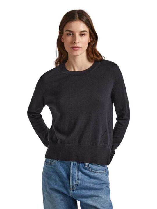 Pepe Jeans Women's Long Sleeve Sweater Cotton Black