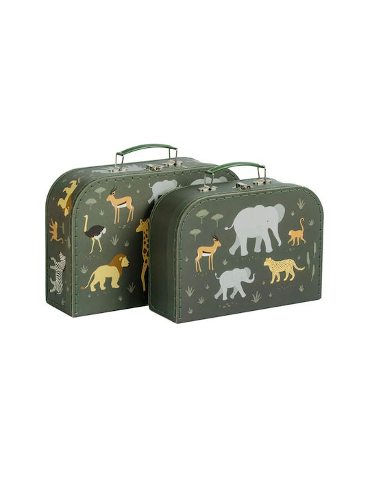 A Little Lovely Company Decorative Suitcase 2pcs