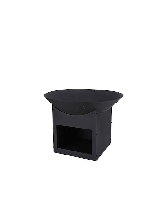 Ambiance Τζάκι Εξωτερικού Χώρου Μεταλλικό Μαύρο 56x56x