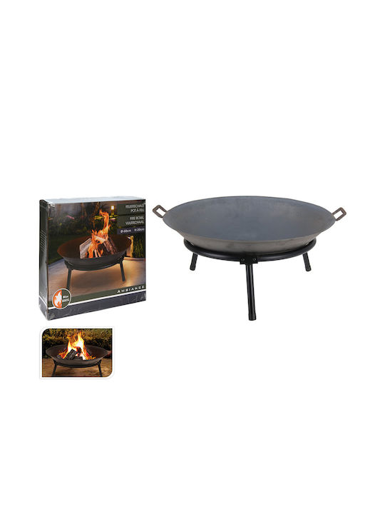 Ambiance Firepit Black 60x60x20cm