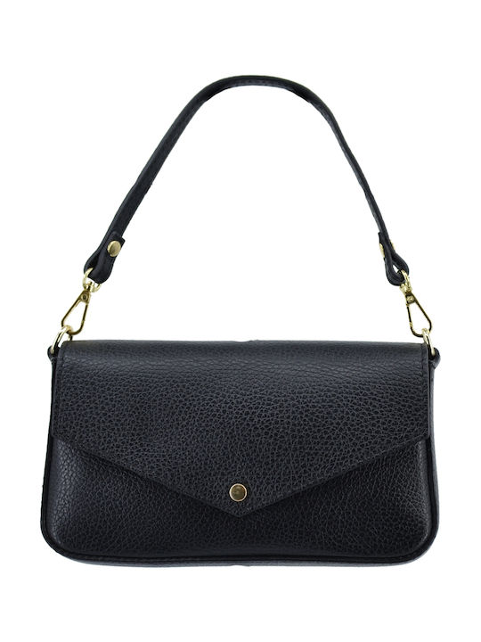 Leather Women's Bag Shoulder Black
