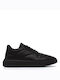 Perlamoda Herren Sneakers Schwarz