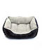 Animal Crib Sofa Dog Bed Black 80x70cm