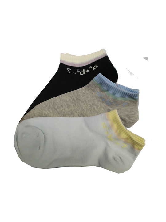 YTLI Socks Black/Grey/White 3Pack