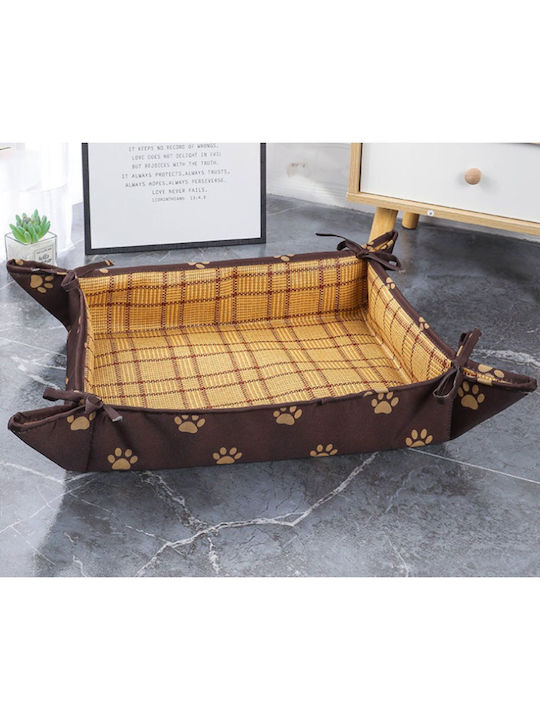 Animal Dog Bed Nest Brown 60x50cm