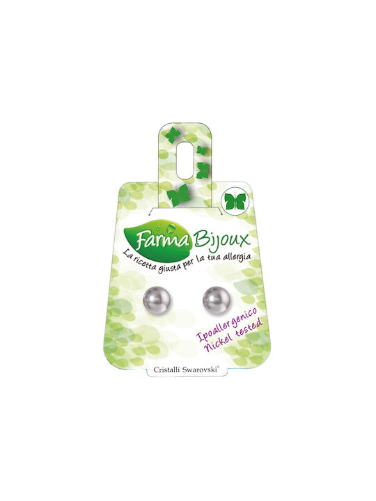 Farma Bijoux Γυναικεία Σκουλαρίκια με Πέτρες & Πέρλες