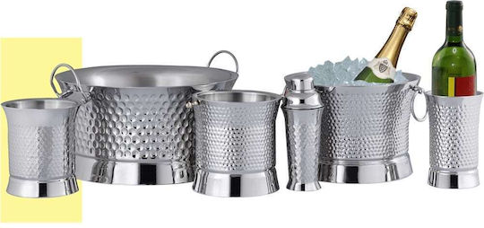 Ready Обикновени шампанско Inox с Размери 17x17x18см