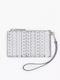 Small Leather Women's Wallet Classic White