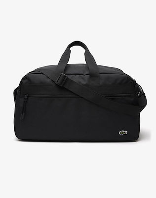Lacoste Σακ Βουαγιάζ Duffle Bag με μήκος 48cm σε Μαύρο χρώμα