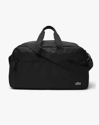 Lacoste Duffle Bag Sack Voyage Schwarz L48xB26xH27cm.