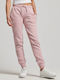 Superdry Essential Logo Women's Jogger Sweatpants Pink