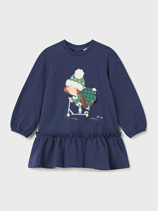 Mayoral Play Kinderkleid Mädchenkleider Langärm...