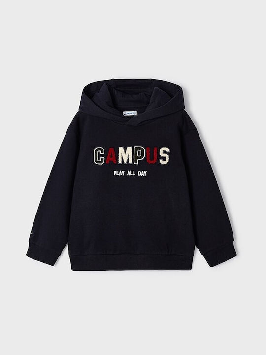 Mayoral Kids Sweatshirt with Hood Blue