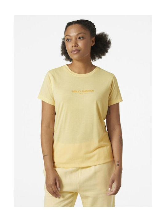 Helly Hansen Women's Athletic T-shirt Yellow