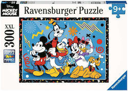 Детски Пъзел Mickey & Friends за 9++ Години 300бр Ravensburger