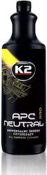 K2 Liquid Cleaning for Body , Tires , Rims and Upholstery 1lt