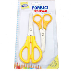 Crafts Scissors Yellow 2 Pieces