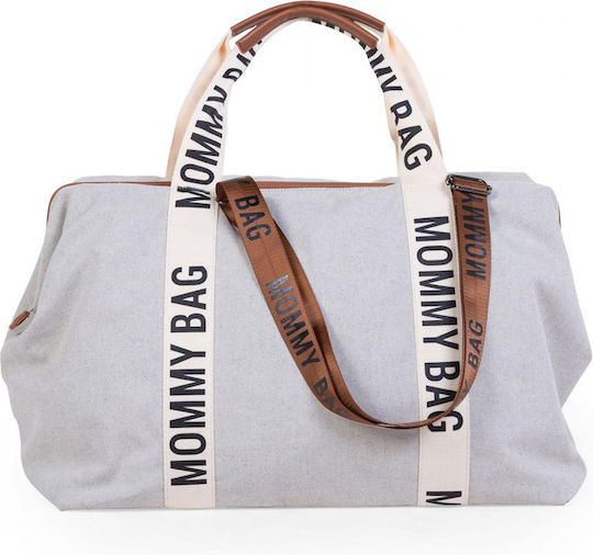 Childhome Shoulder/Hand Diaper Bag Off White 55x30x30cm.