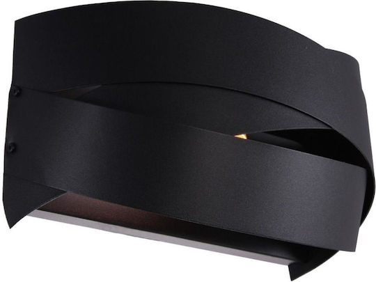 Zuma Line Tornado Lamp Wall with Socket E14 Black