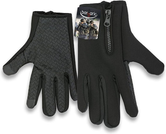 Albainox Barbaric Military Gloves in Black Color